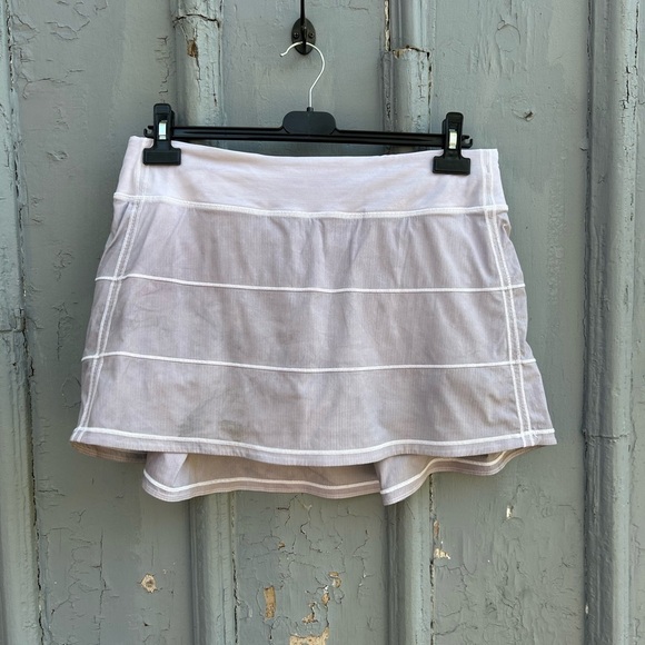 Lululemon lilac tye dye Pace Rival Skirt, size 10 - Picture 2 of 9